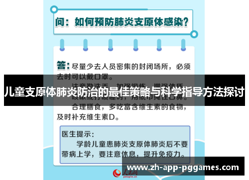 儿童支原体肺炎防治的最佳策略与科学指导方法探讨